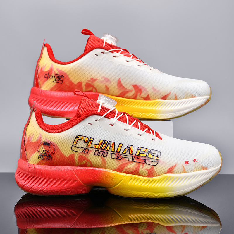 2025 nuevos zapatos para correr con botones giratorios de la serie Nezha para hombres y mujeres zapatos antideslizantes ultraligeros con amortiguación