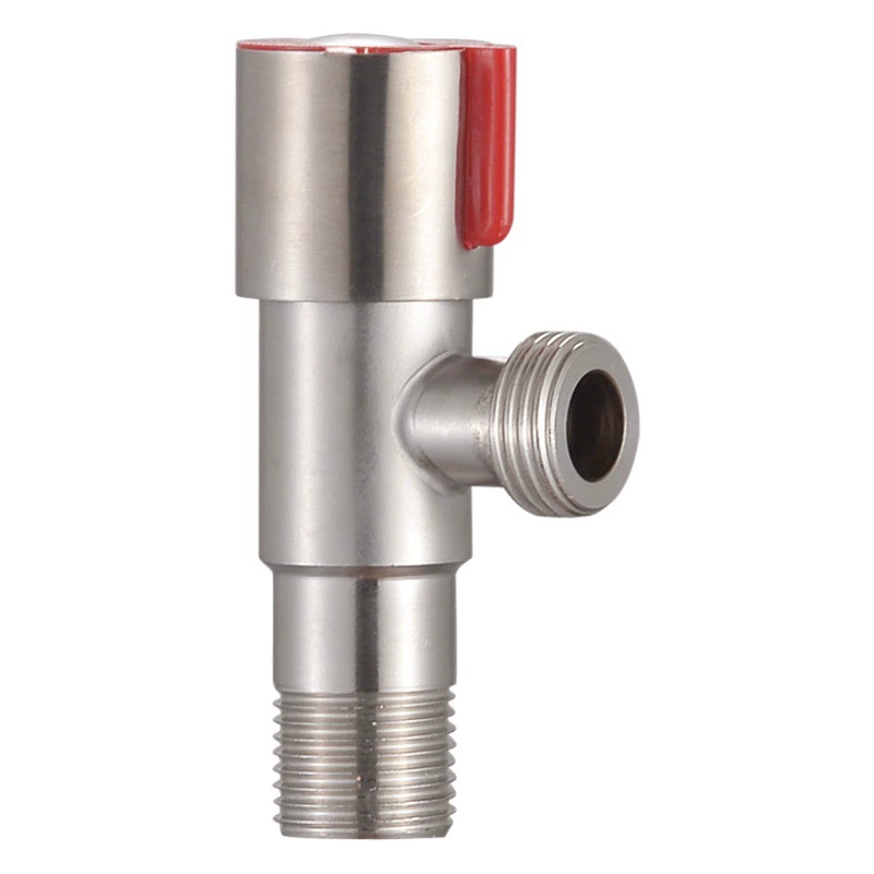 304 треугольный клапан из нержавеющей стали один в двух переключатель водонагревателя Трехходовой угловой клапан оптом переключатель запорного клапана туалетной воды