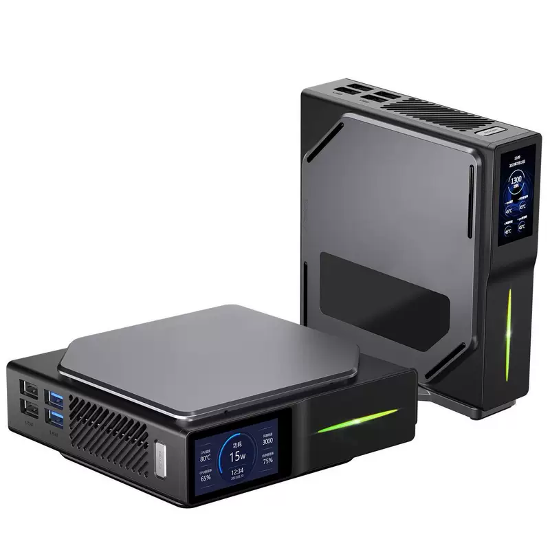 N100 мини-сервер Gigabit сеть микро-мини компьютер minipc портативный мини-сервер