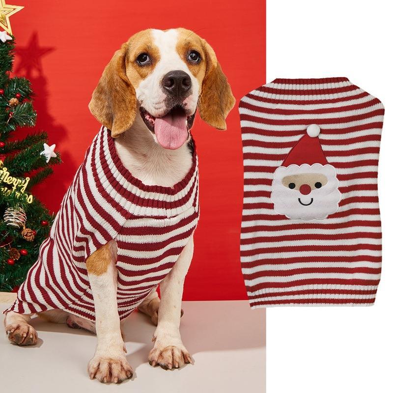 Pet Dog Christmas Style Moose Pattern Sweater