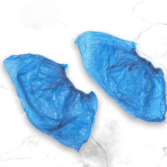 家庭用使い捨て靴カバー厚い家庭用プラスチック靴カバー防塵滑り止め機械室学生成人接客足カバーフィルム