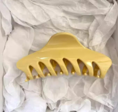 Pinza de Garra con Moño de Gato Grande de Materiales Mixtos para Mujeres