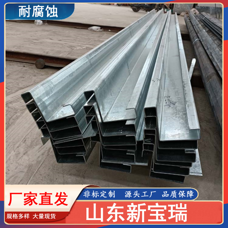 2.3mm镀锌水槽 镀锌板折弯天沟水槽 3.0厚热镀锌天沟 镀锌排水槽