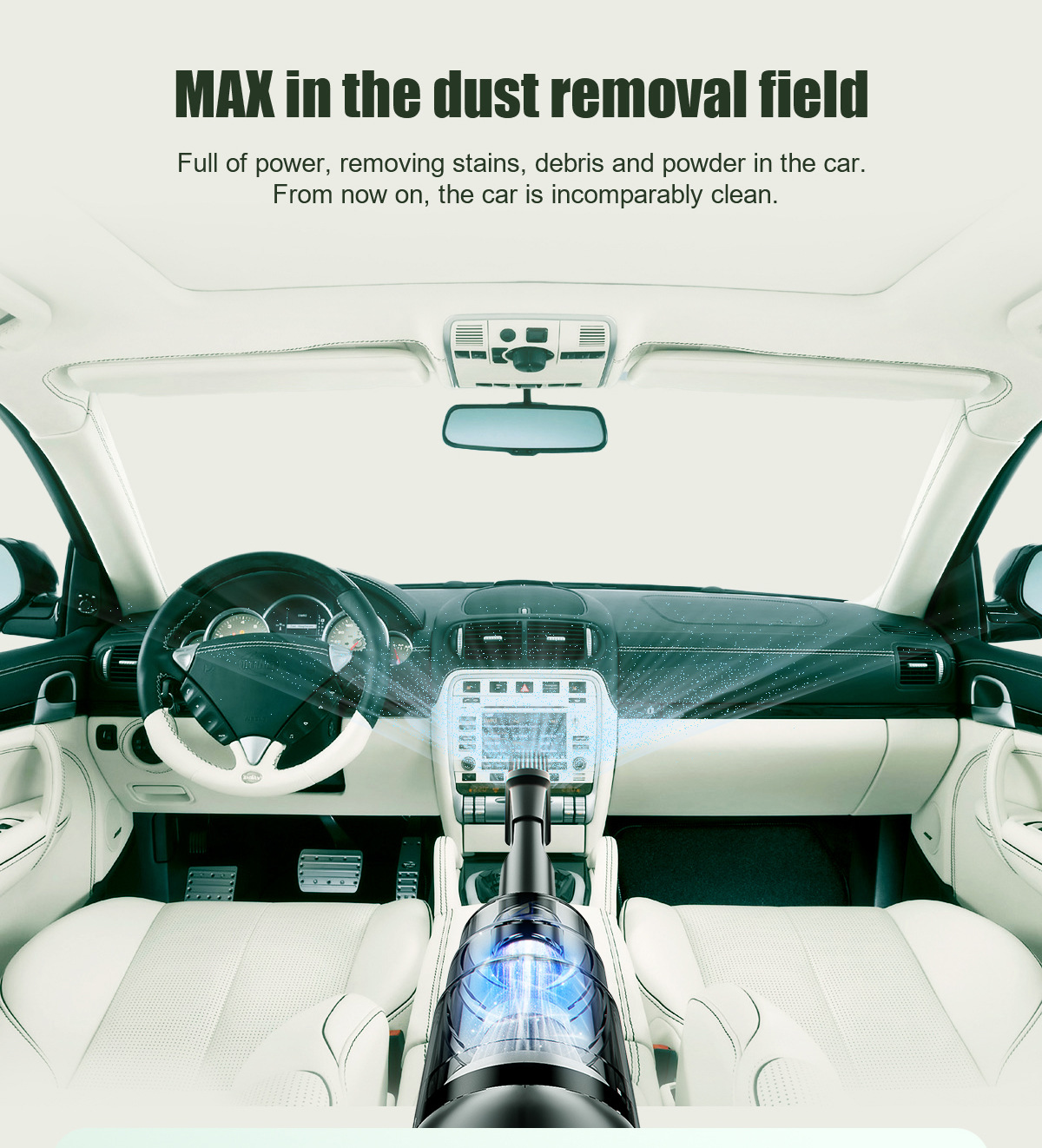 Cross-Border Special Supply Car Vacuum Cleaner Wireless Handheld Multi-Function Charging Powerful Vacuum Car Portable Small