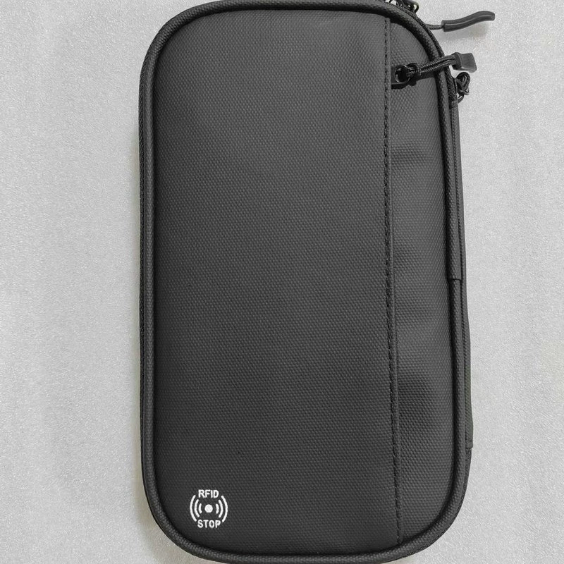 Universal capacious passport bag for traveling, shoulder bag, anti-theft