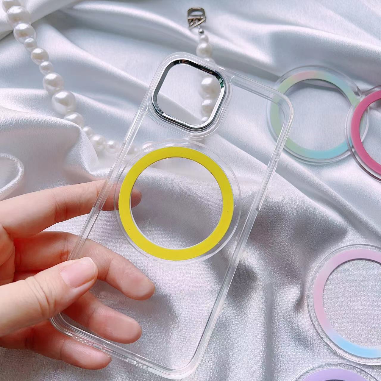 Simple Style Circle Plastic Mobile Phone Holder display picture 6