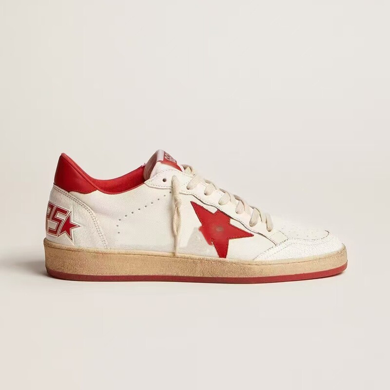 In-Stock 2026 Korean Version Spring/Summer Retro Genuine Leather Handmade Distressed Sneakers Unisex Casual Lace-Up Sneakers Suede