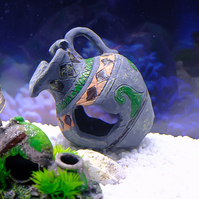 Decoraciones de decoración de paisajismo de pecera de venta caliente, hierba de agua falsa, suave, color de coral, simulación, medusa, tanque de mar, punto, cabello recto