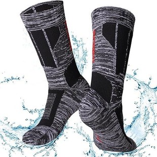 Waterproof Socks for Outdoor Adventure, Mountaineering, Skiing, Quick-Drying, Windproof, Moisture-Wicking, Thermal Diving Socks, Cross-Border Foreign Trade