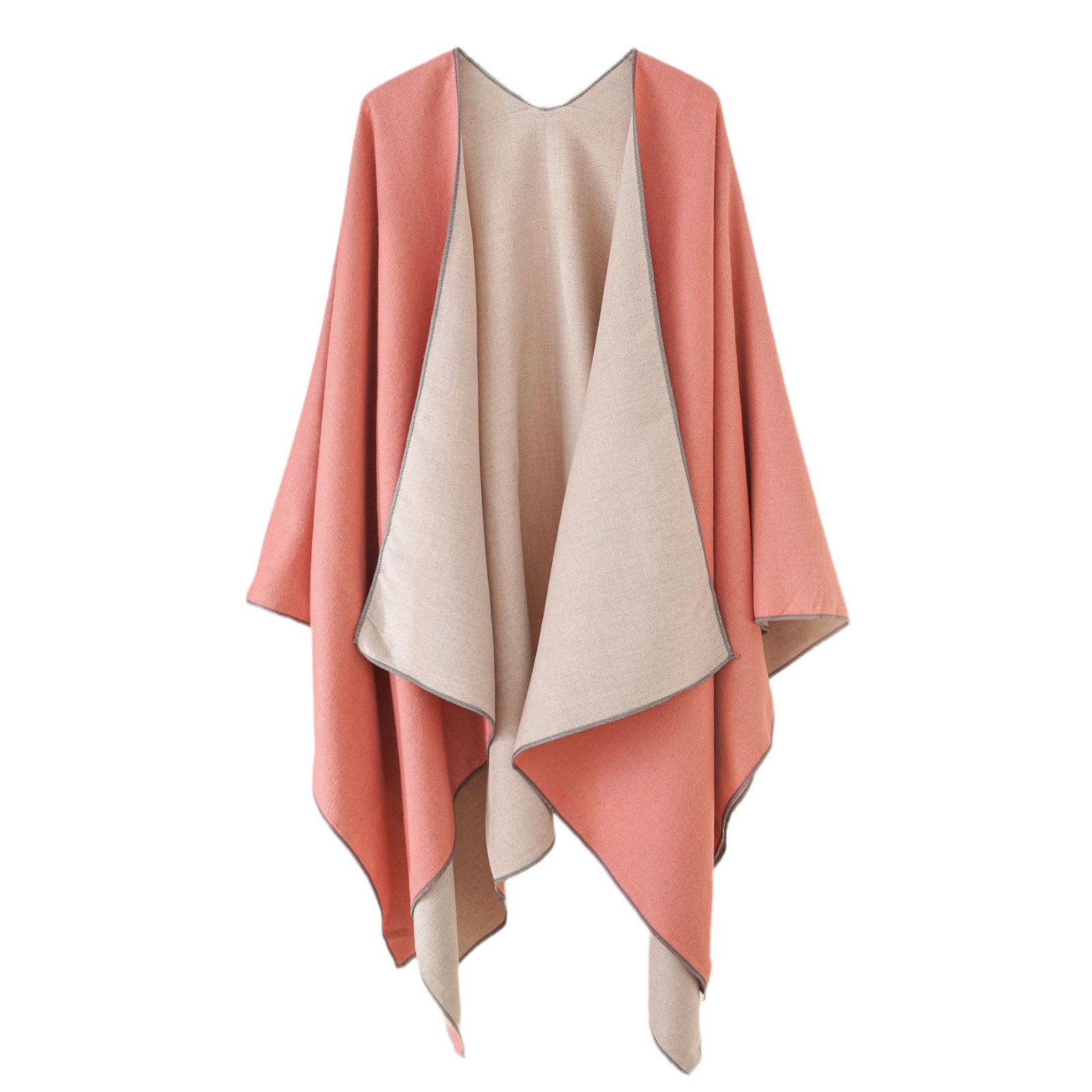 Chal de las mujeres otoño e invierno cálido mantón de la moda sala de oficina con aire acondicionado manto de color sólido 2022 Nuevo
