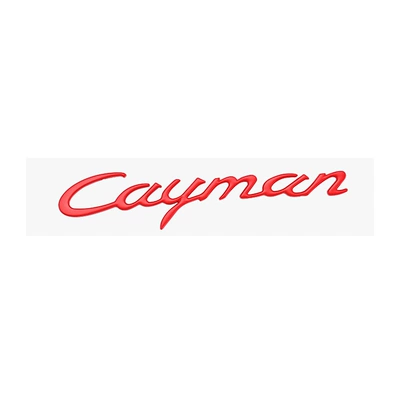 Car logo – logo executive Boxst - red-cayman