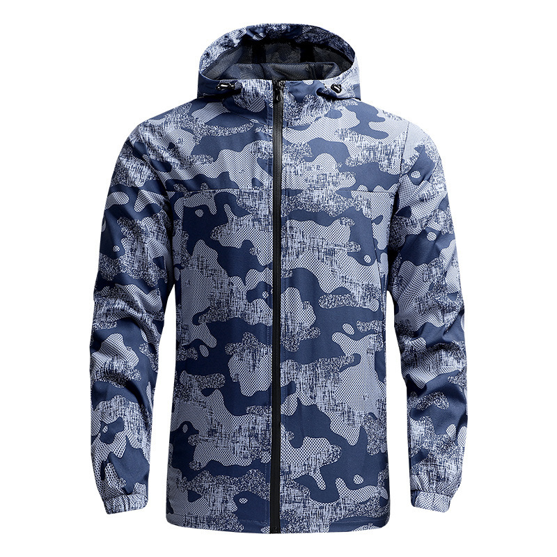2021 Amazon chaqueta transfronteriza de primavera y otoño para hombres chaqueta casual delgada cazadora chaqueta deportiva al aire libre para hombres