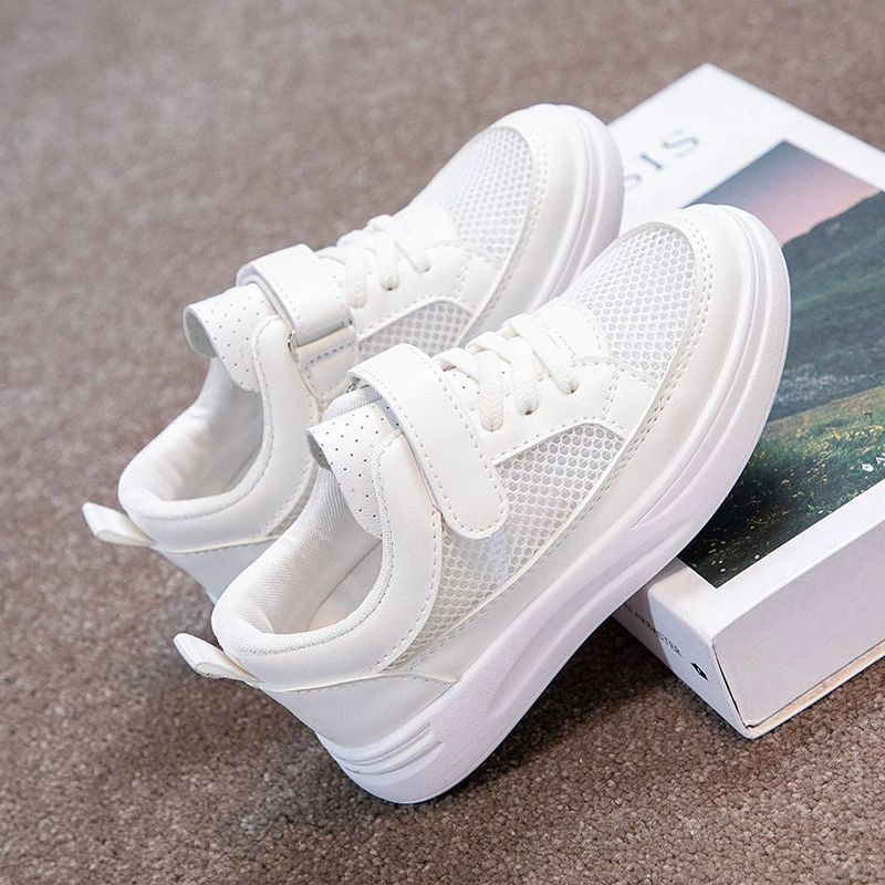Студенческие маленькие белые туфли дышащие мужские и женские туфли