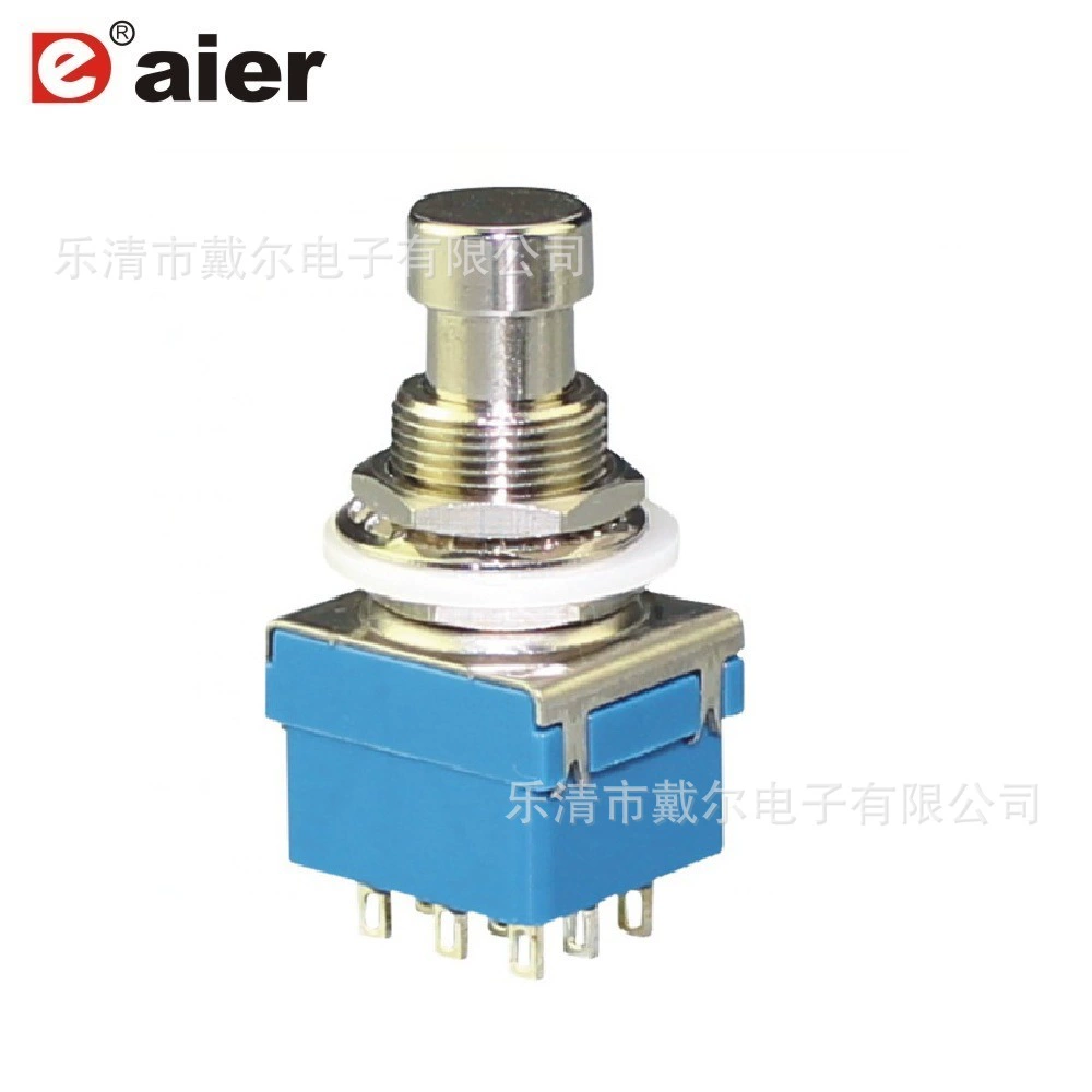 PBS-24B-302 Ножной переключатель Гитарный переключатель Эффектор Педаль Кнопочный переключатель Эффектор для ногтей