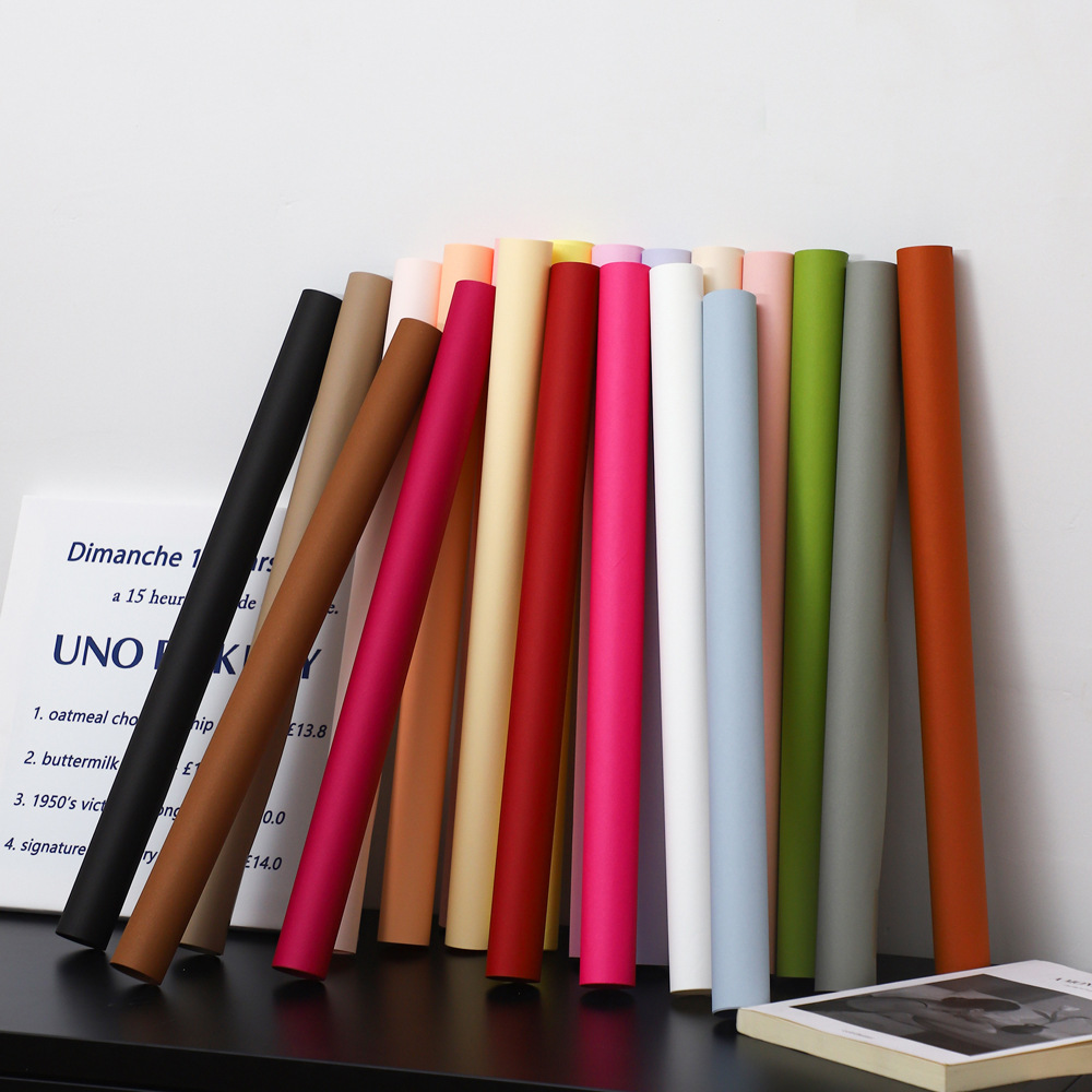 Papel de Arte para Envolver Flores Papel Especial Impermeable y Grueso para Ramos de Regalo