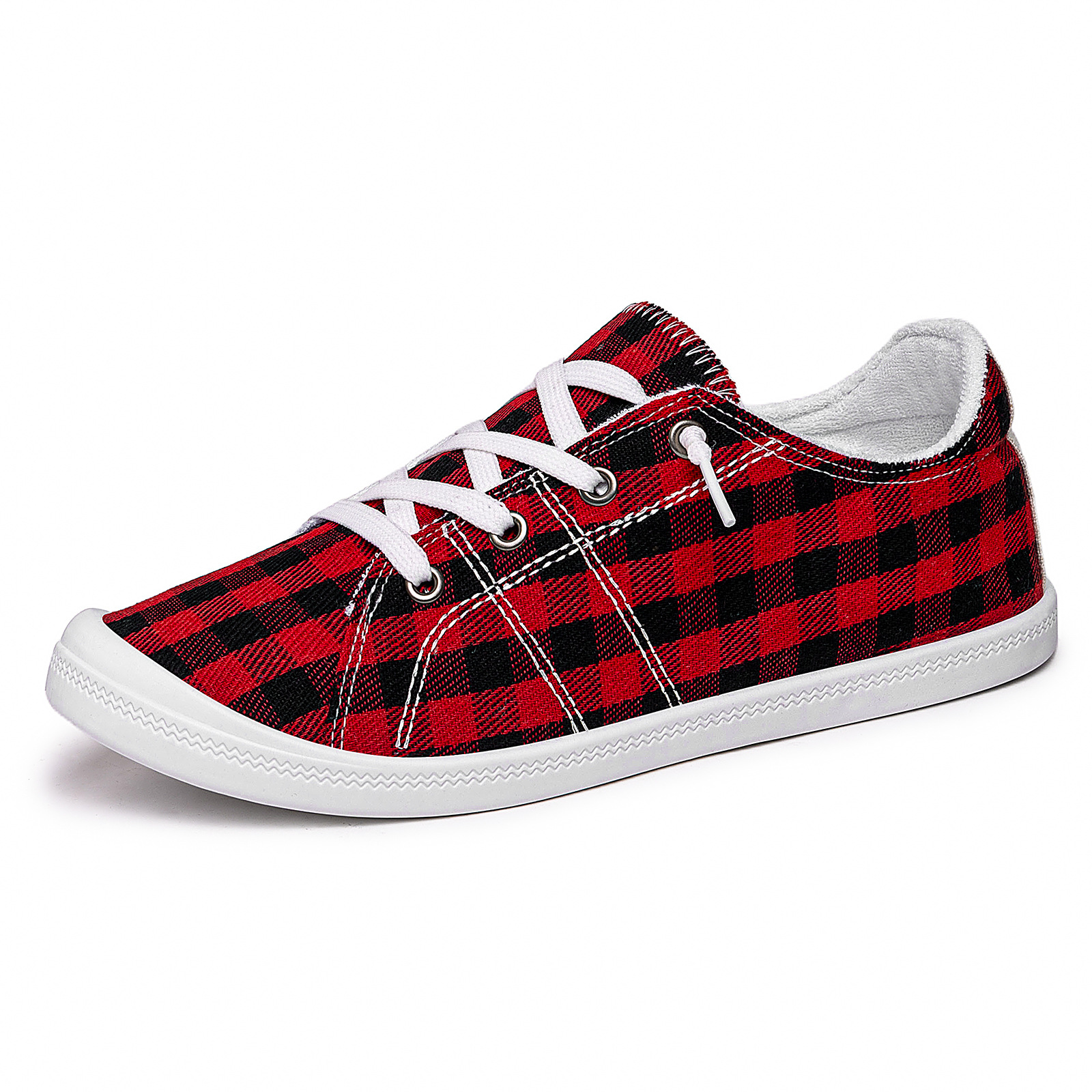 Zapatos europeos y americanos zapatos de tela ligera primavera zapatos casuales de tacones planos zapatos de mujer zapatos perezosos