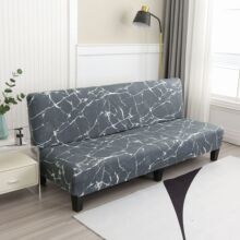 新款厂家直销跨境爆款 防污家用折叠沙发床套 无扶手沙发套