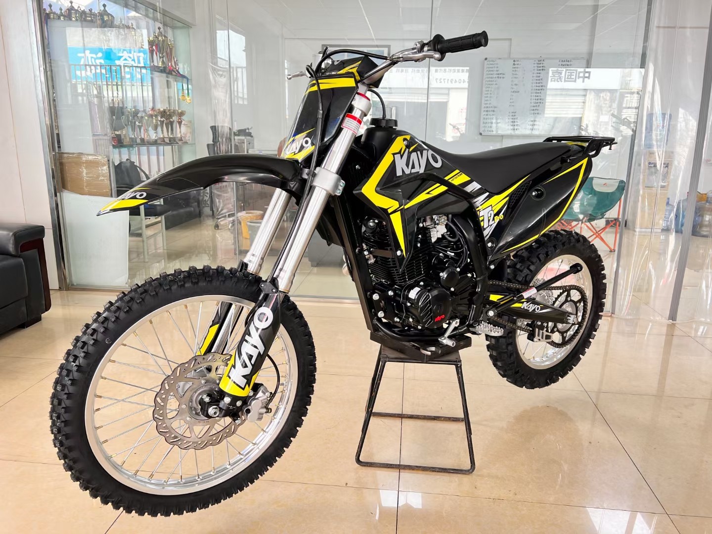 Huayang off-road racing motorcycle K6RD5T4LT2 for track, forest road, night hunting, mountain off-road, KAYO competition