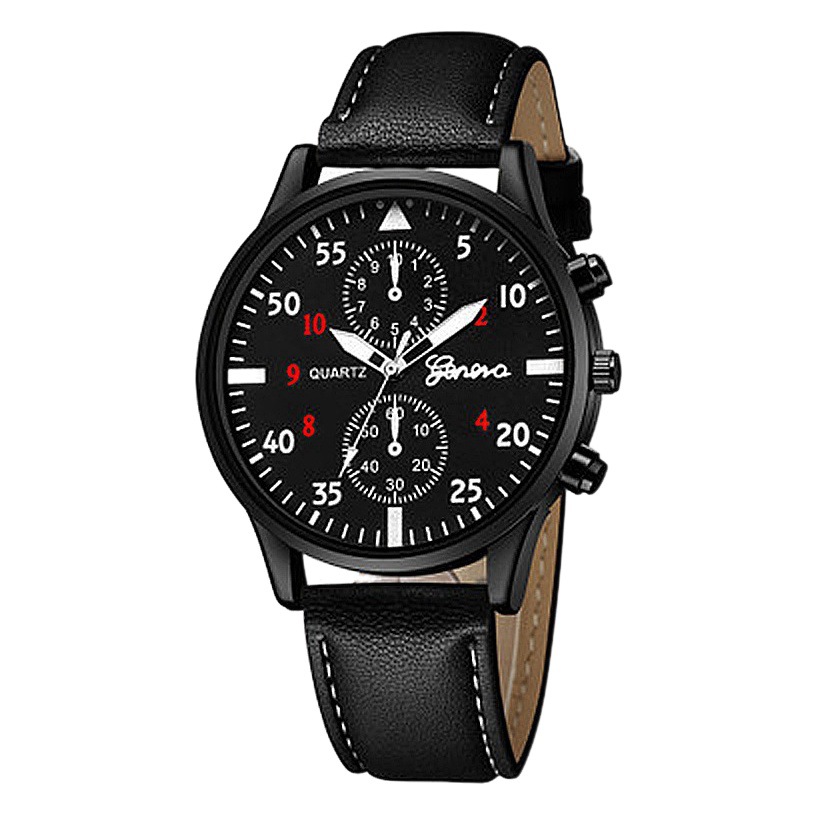 AliExpress nuevo reloj de moda para hombres del todo fósforo Comercio exterior Venta caliente negocio reloj de dos ojos reloj ventas directas de la fábrica