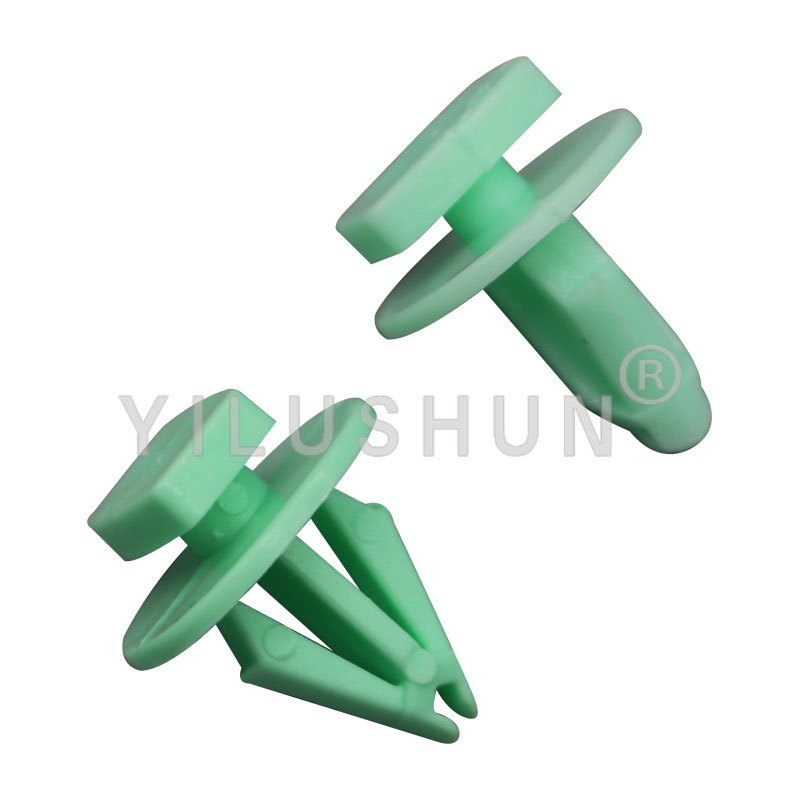 Piezas de automóviles al por mayor puerta guardia panel plástico nylon rueda ceja hebilla D477 OE:11569920