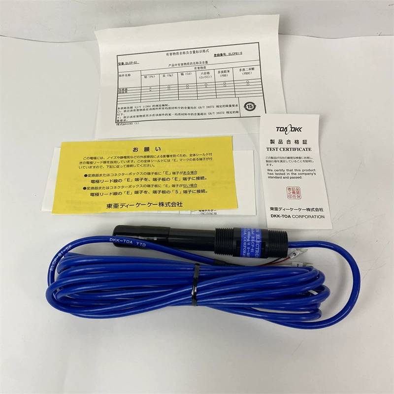 Оригинальный японский радиоприемник TOA East Asia ELCP-415F 51-5F 61-5F 71-5FPH электрод ORP электрод