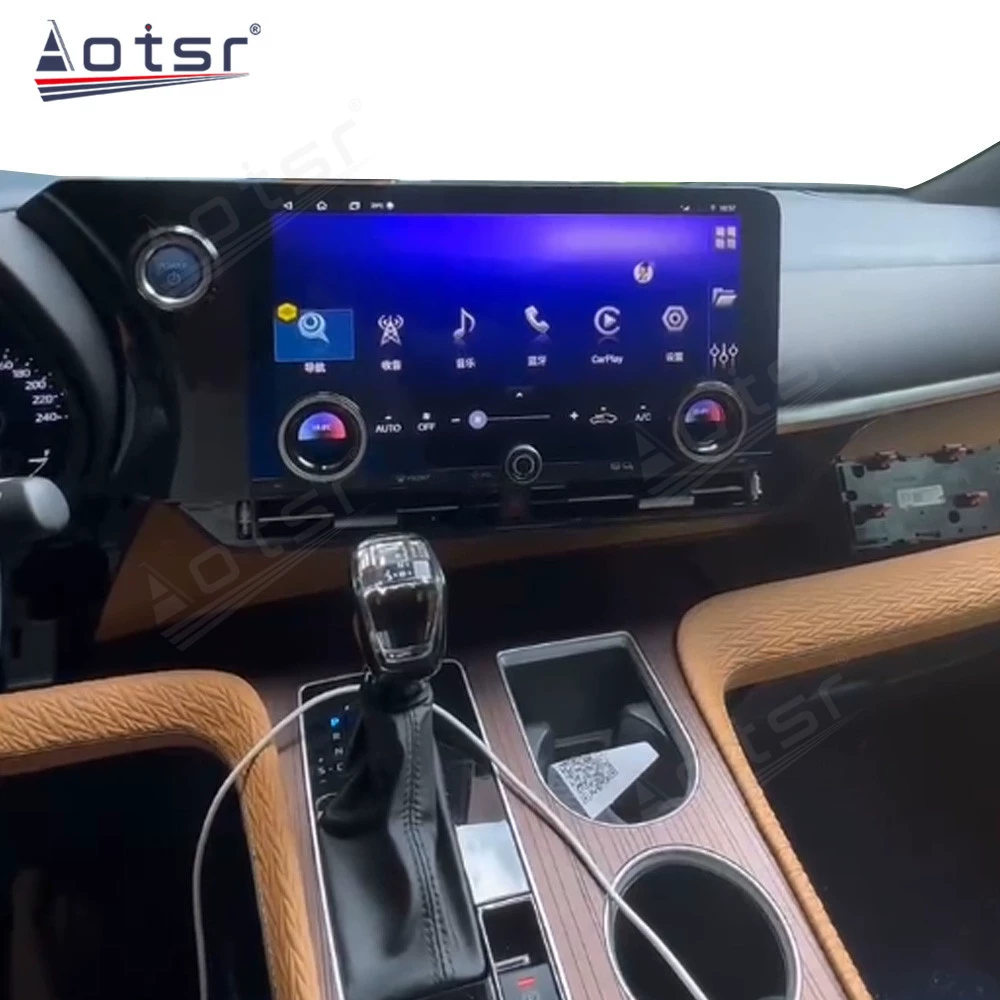 Подходит для Toyota Plug модификация обновления 2024 Новый Lexus LM Android центральное управление большой экран навигации Все-в-одном машина