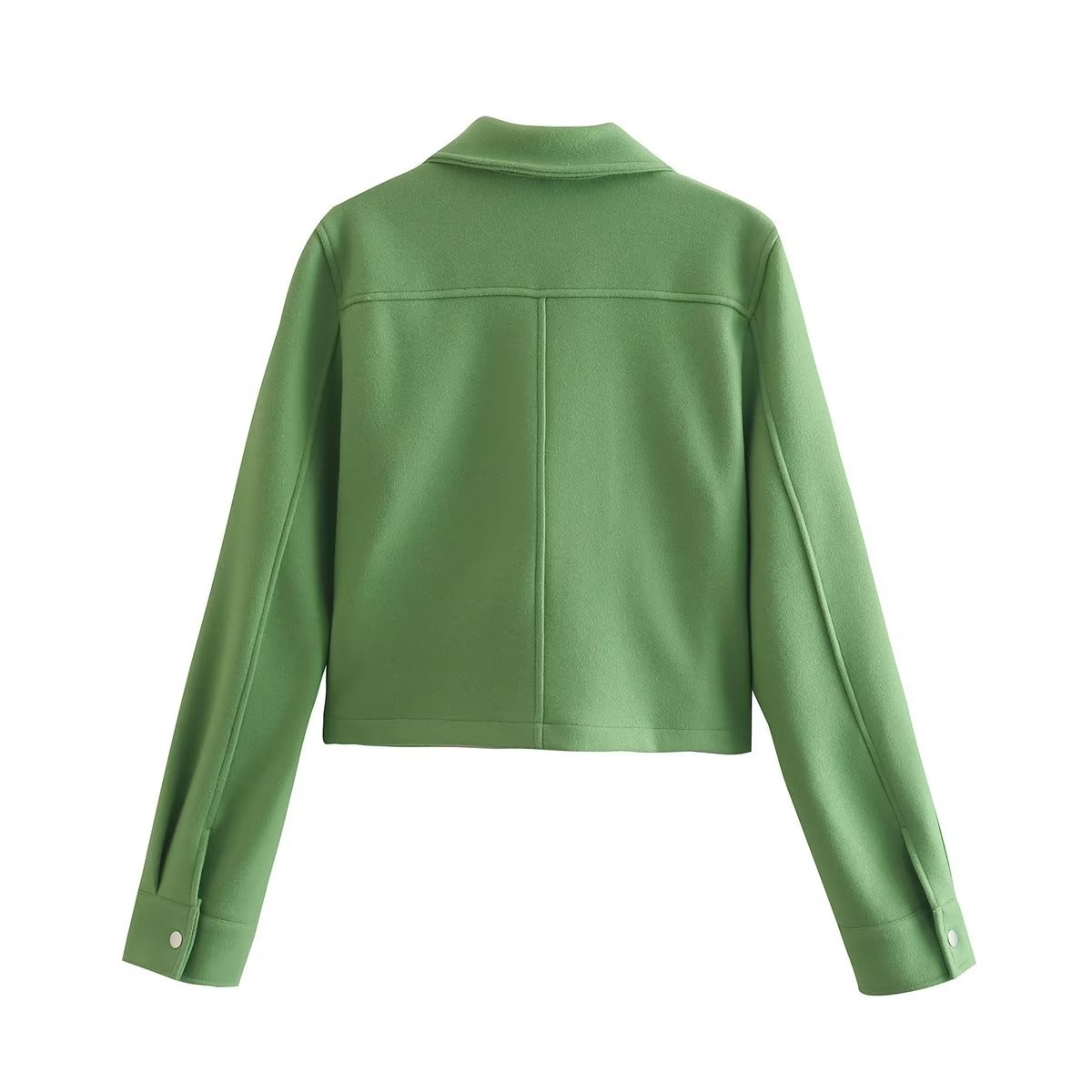 Women's Tweed Jacket Casual Street Style Woolen Coat For Spring_voghion.com