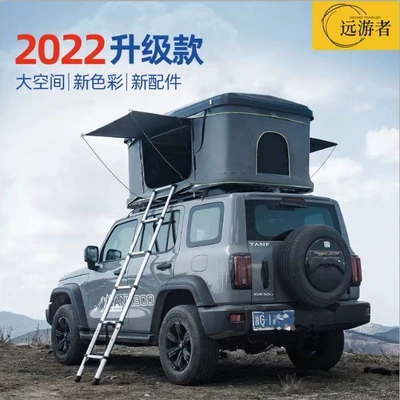 Factory Wholesale Roof Tent Fully Automatic Hard Top Foldableing Off-road Vehicle Dedicated Car Double Tent Speed Open (Avtomobil dam çadırları)