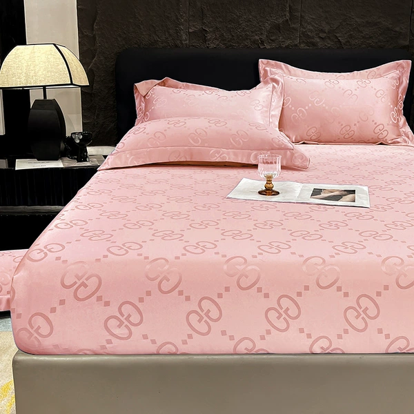 Locke-Pink Jade Single Fitted Sheet