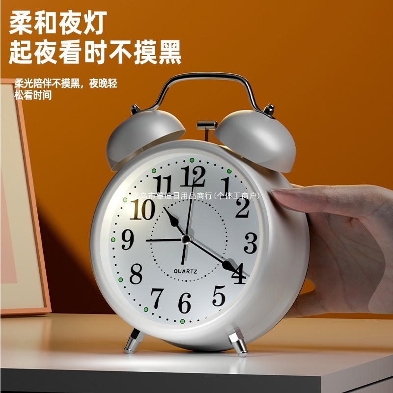 目覚まし時計学生が目覚める中学生子供男の子と女の子小さな 2025 新しい時計新しい中国風のプラスチック|undefined