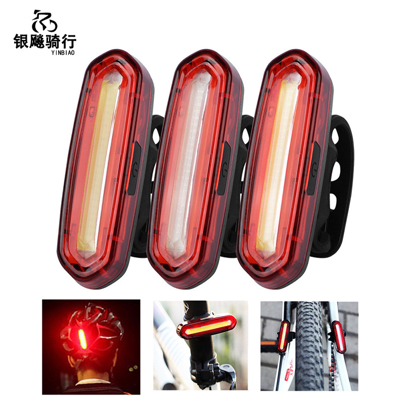 Sirius Tail Light Rechargeable Bicycle Night Warning Flash Light Mountain Bike Decorative Light Strobe Cycling Gear