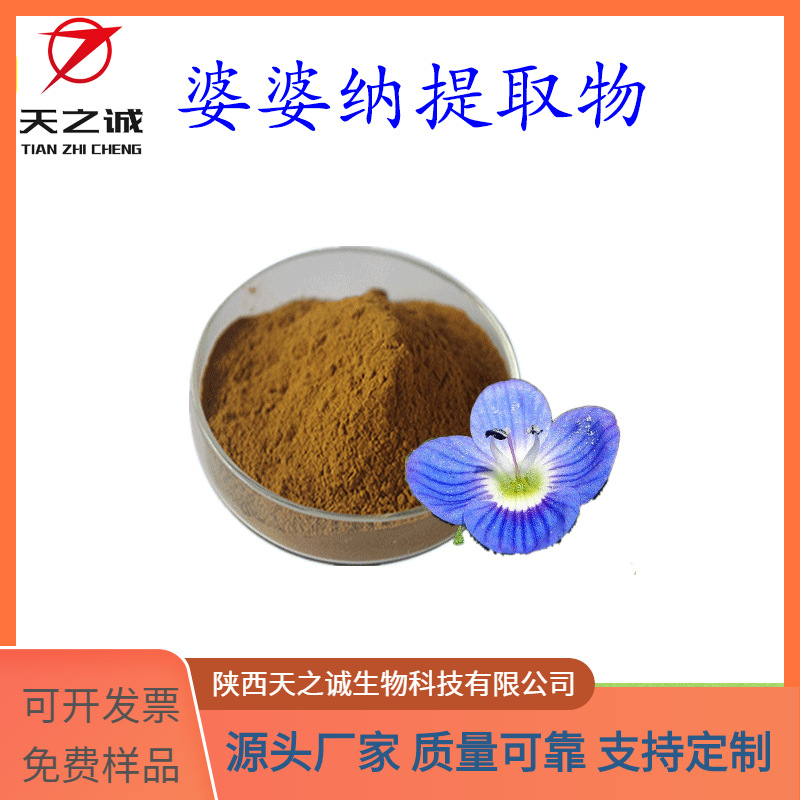 婆婆纳提取物 10:1 水溶性 多规格 喷雾干燥 天之诚现货 源头厂家