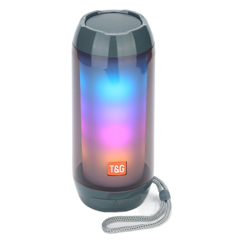 Transfronterizo nuevo TG643 Bluetooth altavoz portátil tarjeta Bluetooth pequeño audio FM Radio audio LED altavoz