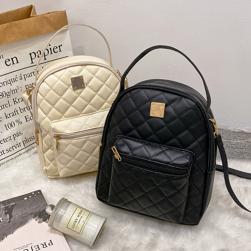 (Кросс-продажа) модный рюкзак, универсальная одно-肩 bag с узором diamonds, городской стиль