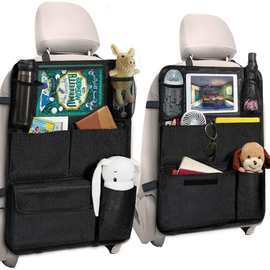 汽车椅背收纳袋挂袋多功能储物箱车载座椅后背置物袋车内装饰用品