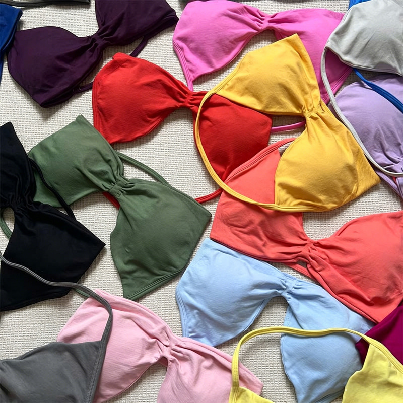 Tk European and American Hot-Selling Dfyne Wholesale and Retail Sports Yoga Gym Bowknot Small Bra and Shorts Set for Women Tk European and American Hot-Selling Dfyne Wholesale and Retail Sports Yoga Gym Bowknot Small Bra and Shorts Set for Women