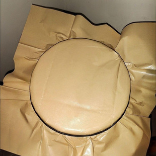 Brown Packing Paper Wine Jar Sealing Kraft Paper Sealing Wine Jar Special Food Grade Single Waterproof and Oil-Proof Coating Oil-Proof Paper