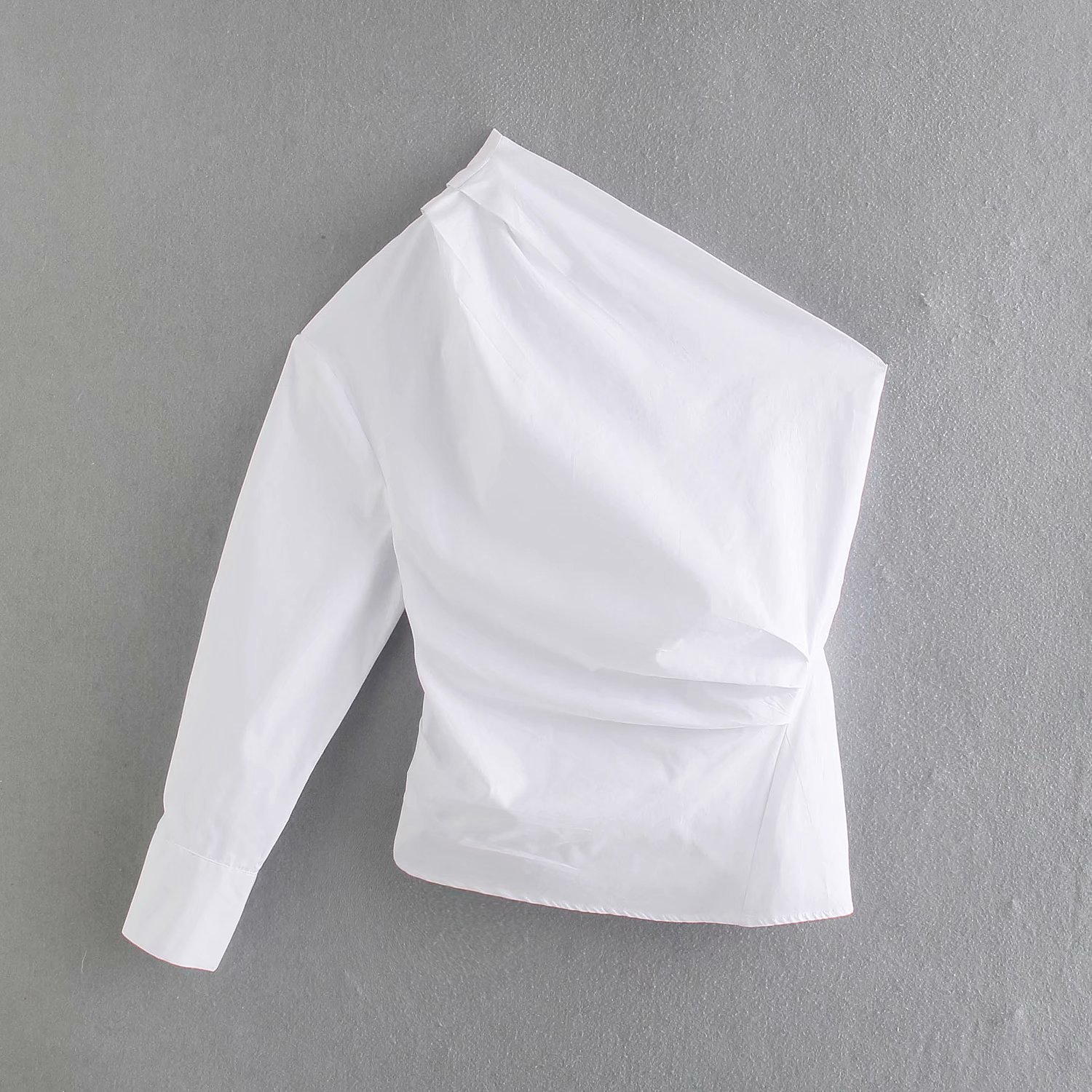 spring new poplin white shirt  NSAM47577