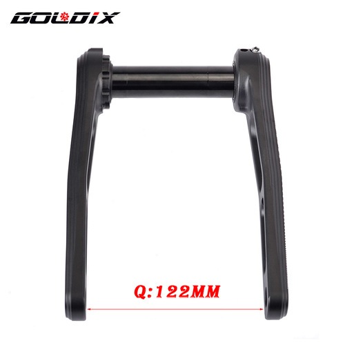 Jiankun IXF road bicycle GXP hollow integrated chainring crank set 50-34T double disc ultra-light hollow sprocket