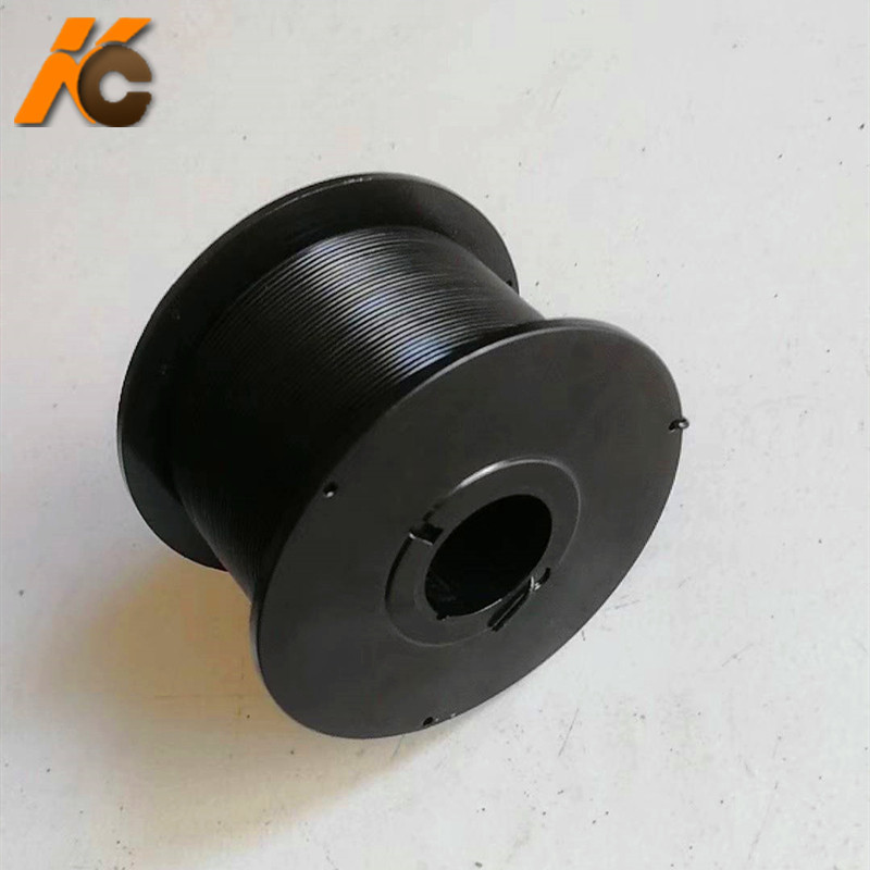 厂家优惠0.8毫米110米黑色烤漆绝缘线缆光缆全自动附挂机丝