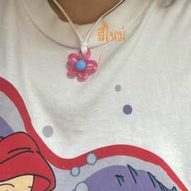 欧美跨境新款个性ins风花朵项链时尚创意小清新花朵链项链