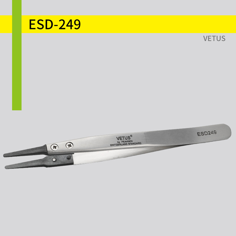 VETUS pinzas cabeza intercambiable ESD antiestático pinzas cabeza intercambiable pinzas antiestáticas pinzas cabeza de plástico electrónica de fábrica