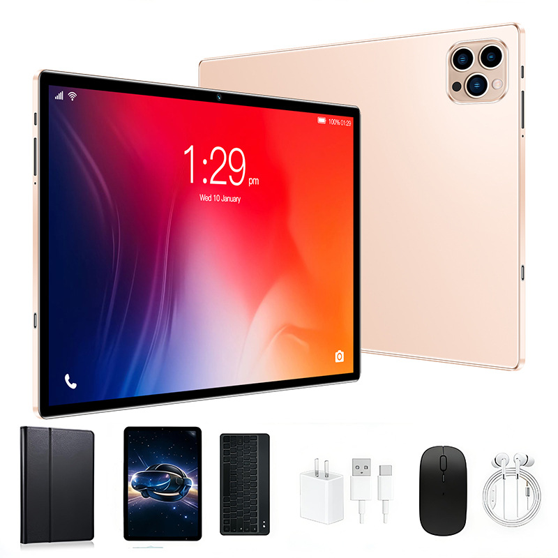 10inch Tablet Computer with Google Play Store Overseas Version System Supports Cross-Border Platform Dropshipping and Factory Supply