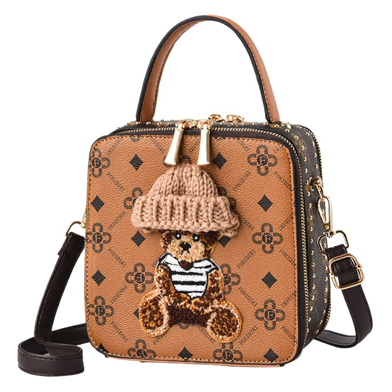 Bolso de Mujer, Bolso de Teléfono Móvil Moderno, Bolso Bandolera Versátil Nuevo de 2025, Bolso de Mano de Alta Gama, Bolso Cuadrado Pequeño para Mujer