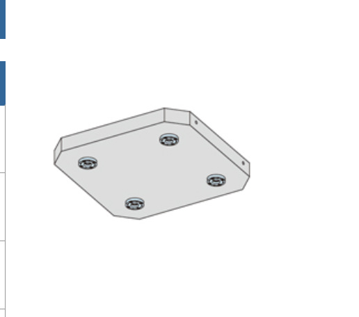 日本nabeya  Q-锁定内置板(扁平)MCQ400-50  MCQ630-50