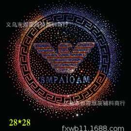 时尚服装烫图　烫钻热转印烫画图案　烫钻图案批发