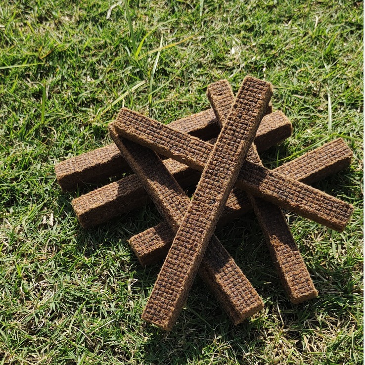 Directo de fábrica encendido tira barbacoa horno accesorios Encendido carbono ayuda cera palo 12 unids/caja