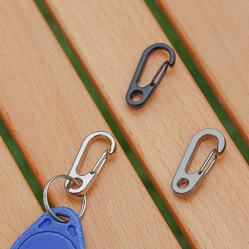 D1 Simpling Mini D -type buckle keychain Fast -hooking Mountaineering buckle EDC Tools Hot Sale