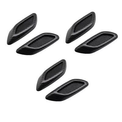 Decoration Stickers, Personalized Modification Universal – Body sticker - carbon-fiber-6-pieces
