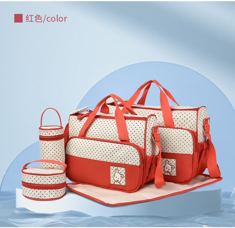 Bolsa de viaje para padres e hijos, bolso casual de moda, bolso de hombro impermeable multifuncional de gran capacidad.
